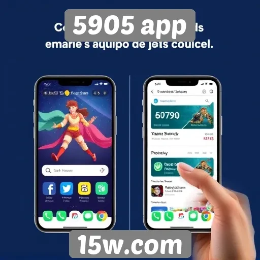 Comparação entre 5905 app e outras plataformas
